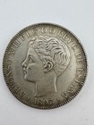 Coin 1 Peso 1897 Puerto Rico Alfonso Xiii