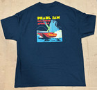 Pearl Jam Hollywood Fl 04 24 25 Event Tee Shirt Xl Sticker Button Plate Bundle 