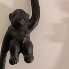 Vintage Set Of 2 Monkey Taiwanese Cast Iron Monkey Hooks  nambu Tekki Style 