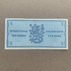 Finland 5 Markka Banknote 1963 Finnish Currency Paper Money Memorabilia World