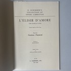 L elisir D amore Libretto 1960 Metropolitan Opera