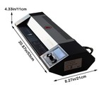 A3 Commercial Thermal Laminator 4 Rolls Pouch Film Hot cold Laminating Machine