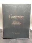 Waterford Celebration Love Toasting Flutes Vintage First Edition Pair  c 