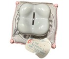 The Toothfairy s Baby Tooth Piggy Bank Pink Brand New In Box Vintage 1990   s