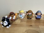 Fisher Price Little People Manger Nativity Set Replacement Figures 2008 Lot Of 8