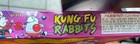 Kung Fu Rabbits Firecracker Label