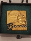 Rare Vintage 1969 Atlanta Braves World Series Phantom Media Press Pin Jostens     