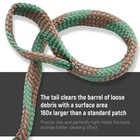 2pcs Bore Rope Cleaners Guns Barrel Cleaning Supplies Tool For     40 Cal  41 Cal