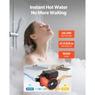 Uimoso Hot Water Recirculating Pump 10 Gpm 3-speed Cast Iron Circulation Pump