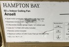 Hampton Bay Ansell 52 In  Espresso Bronze Ceiling Fan With Light And Remote