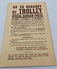 Vintage 1967 Chocolate Town Trolley Hershey Electric Street Railways Booklet
