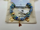 Disney Parks Little Words Project Walt Disney World Friendship Bracelet Blue M l