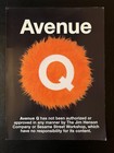 Avenue Q Original Broadway Souvenir Program   Rare Promo   Henson Insert