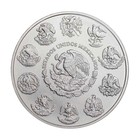 Lot Of 5 - 2024 Silver Mexican Libertad Onza 1 Oz Brilliant Uncirculated