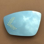 Rearview Mirror Blue Glasses Led Turn Signal With Power Heating For Peugeot 307