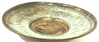 Vintag Judaica Blowing Shofar Plate Judaism Jewish Jerusalem Israel Hebrew Brass