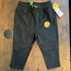 New 2 Pack Of Cat And Jack Boys Pants Black  Navy Size 18 Months With Pockets