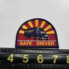Sfc Safe Driver Award Trucking Trucker Patch  semi-truck  M012