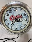 Vintage Coors Light Clock - Lighted  works 