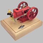 Enginediy Mini M17b Gasoline Internal Combustion Engine Model Speed Adjustable