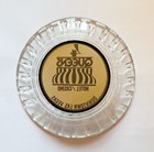4 Queens Hotel Casino Downtown Las Vegas Ashtray Vintage Glass Free Shipping