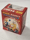 Vintage 1950s Japan Tin Litho Wind-up Duck   rabbit Tricycle Original Box B11