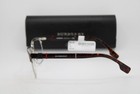 New Burberry B 1348 1307 Black Gunmetal Havana Authentic Eyeglasses 55-18