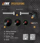Pneumatic Car Dent Puller Kit  Air Compressor Suction Cup Dent Puller With Cups 