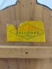 Dualatex Balloons By Pioneer Vintage Large Wood   Leather Brass Fireplace Bellow
