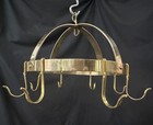 Vintage Brass Pot Hanging Rack Ga20801