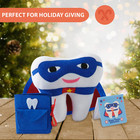 3-piece Superhero Tooth Fairy Pillow For Boys   Girls - Tooth Fairy Kit With Poc