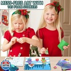Soovsy 200 Sheets Foil Fun Art And Christmas Craft Activity Kit For Kids  Foi