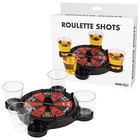 Funwares Roulette Shots  Spin-the-wheel Drinking Party Game  4 Glasses   Spin 