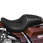 1-piece Full Set Seat Black For Harley Touring Street Glide Road King 1997-2007 
