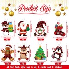 24 Pcs Christmas Crafts Kits For Kids Christmas Arts And Crafts Diy Christmas Or