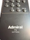 Admiral G1277cesa Black Tv Remote Control For Vintage Tvs Tested