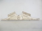 Antique Carved Wooden Top Old Pediment Finial Furniture Wood Victorian 33 w