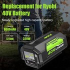 Op4050 Op40602 40v 8 0ah Battery Lithium Op40261 Op4030 For Ryobi 40 Volt Tools