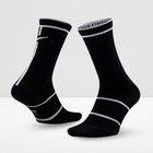 Nike Wt Crew Tennis Socks Black Women Men Sx6913 Small   Medium