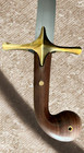 Shamshir Curved Ottoman   Persian Style Saber Full Tang Sharp Blade