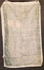 Vintage Boxing Kangaroo Australia Green Tea Towel 17x28  Cotton Linen