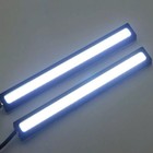 10x White 17cm 12v Cob Led Drl Car Fog Daytime Running Driving Light Bar Strip