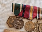 1960s Usmc Marine Vietnam War Combat V Service Medal Group L  k  