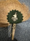 Gamsbart German Bavarian Oktoberfest Deer Hair Hat Pin Vintage Hunting