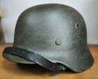Helmet German Original Nice Helmet M40 Size 64 Stamp  Ww2 Wwii