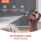 Vevor High Pressure Cordless Washer Cleaner Portable Water Spray Car Gun 652 Psi