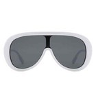 Unisex Retro Aviator Sunglasses - Oversized Round Shades With Protective Lenses