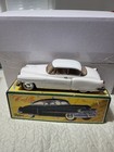 Cadillac 1950 Tin Friction Toy Cars 2 Vntg White Sedan 1