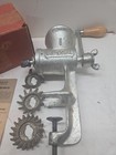 Vintage Universal No  1 Food And Meat Chopper Grinder W  Original Box   Manual 