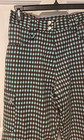 Liquid Women s Ski snowboarding Pants Plaid Aqua   Brown Straight Leg Xl